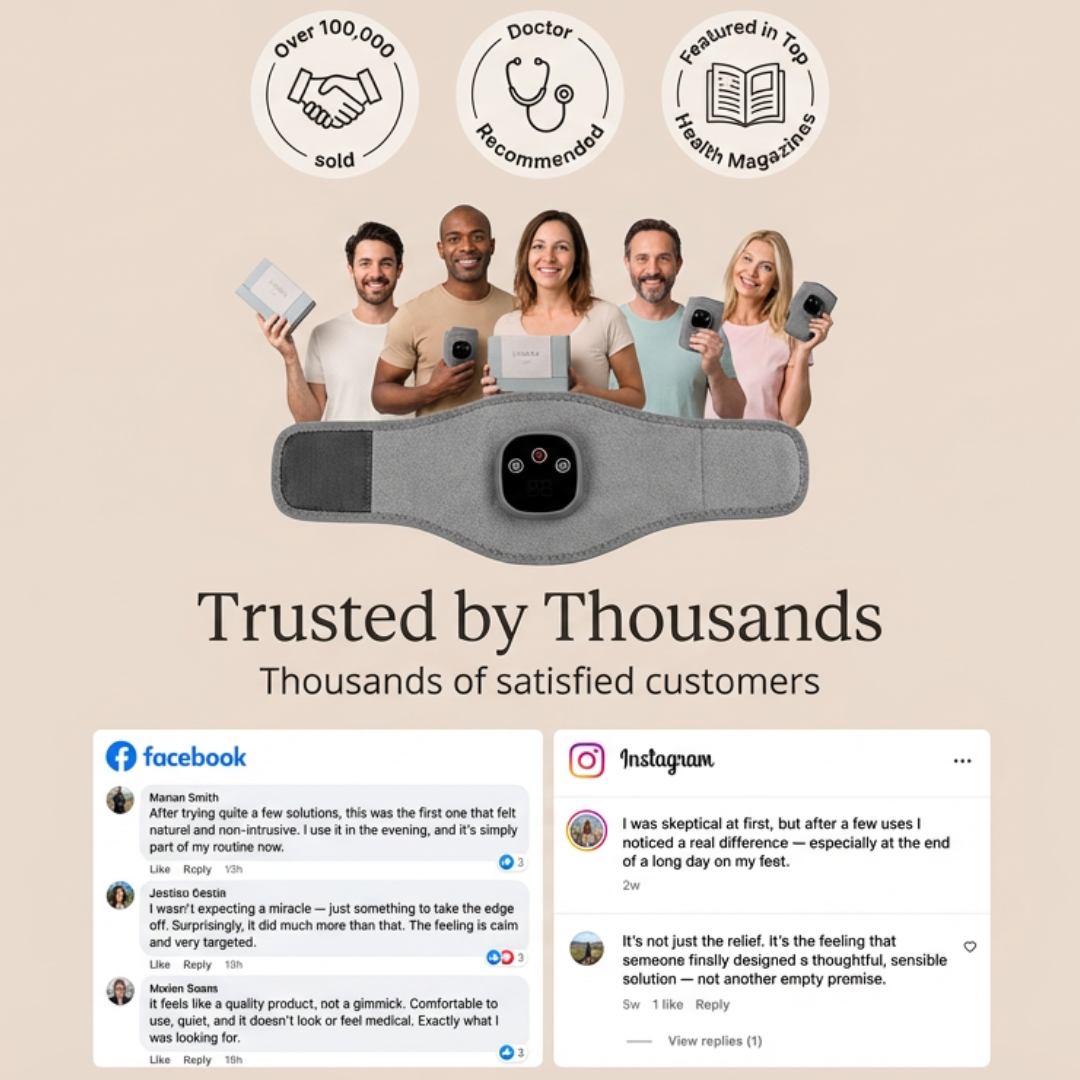 LUMERA Relief - We Don't Promise Marathons. We Promise Normal Mornings